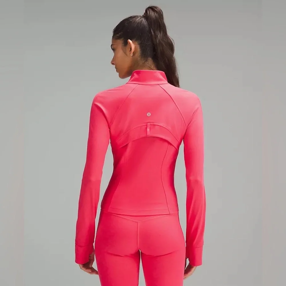 NWT Lululemon Cropped Define Jacket Nulu In Glaze Pink/Lipgloss - Picture 3 of 7